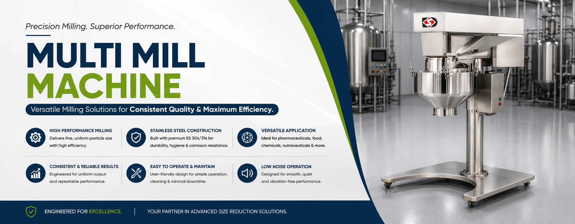Multi Mill Machine Banner