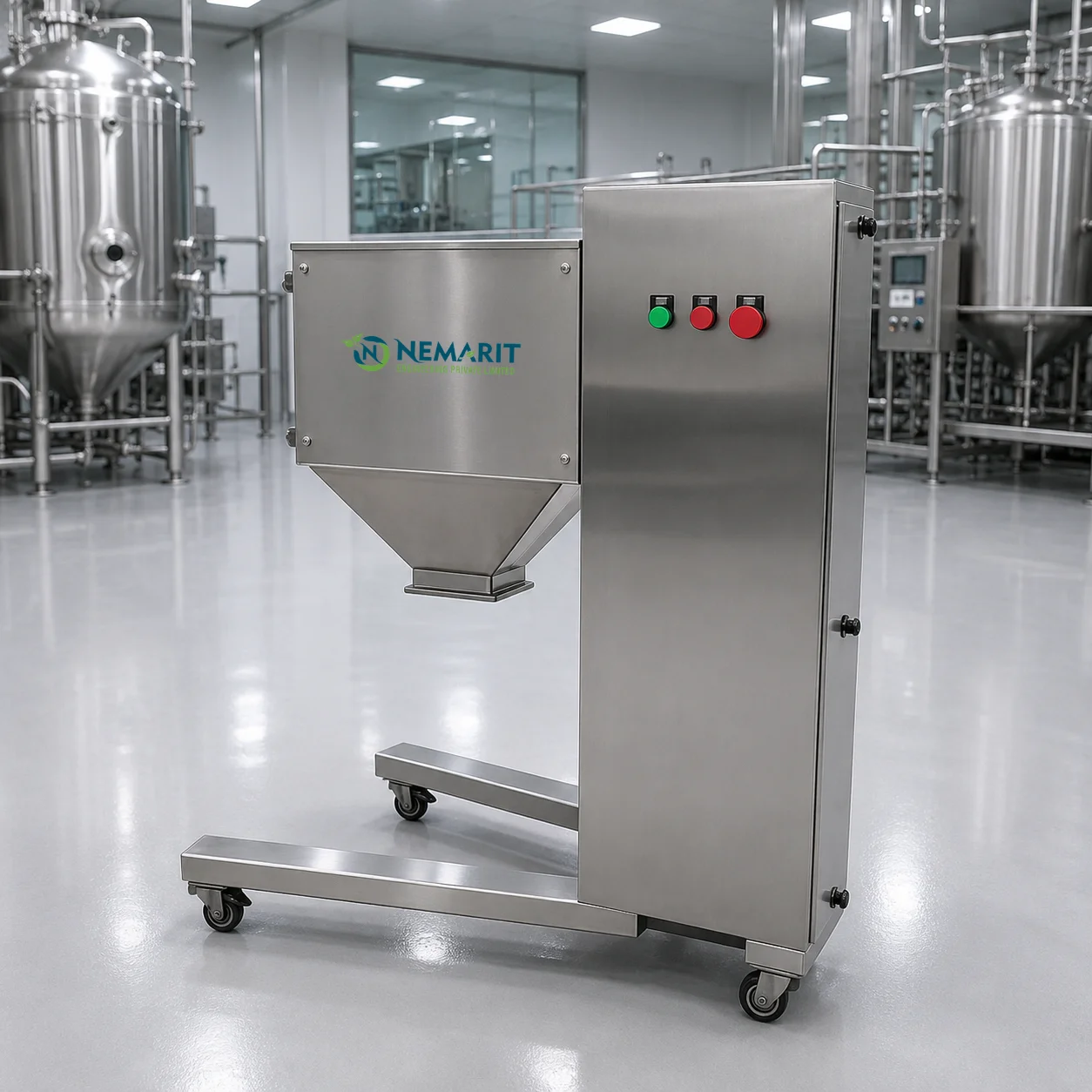 Single Stirrer Oscillating Granulator
